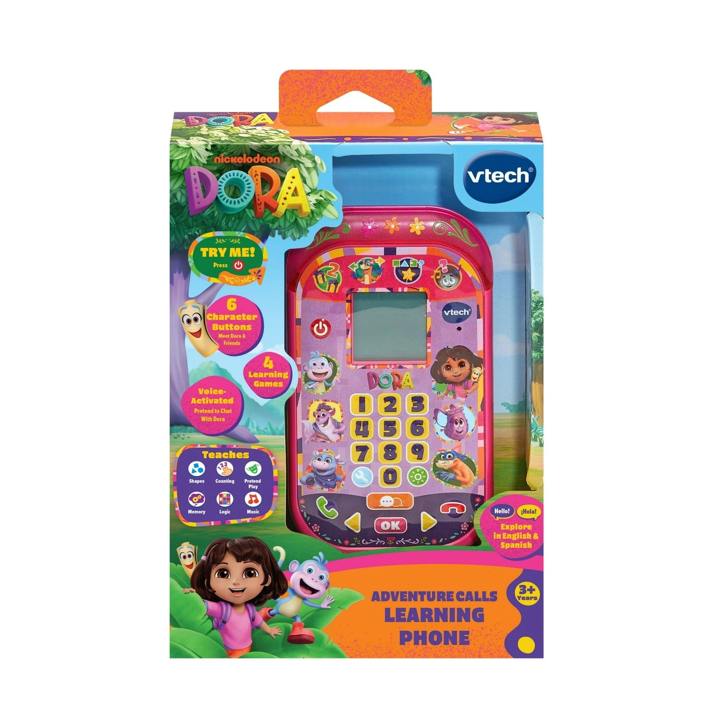 VTech Dora the Explorer Adventure Calls Learning Phone - 3 years+