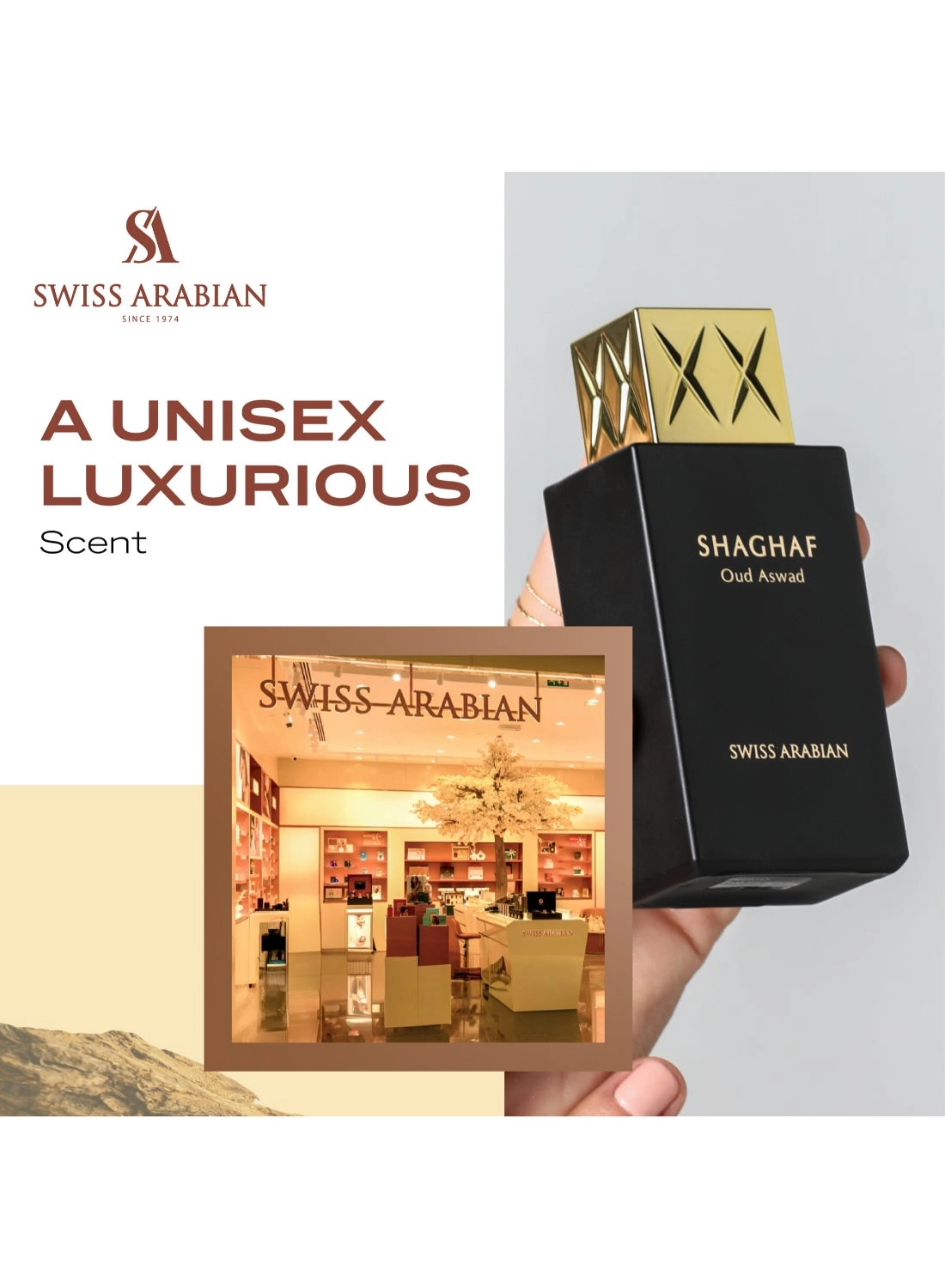 Shaghaf Oud Aswad Eau de Parfum 75ml