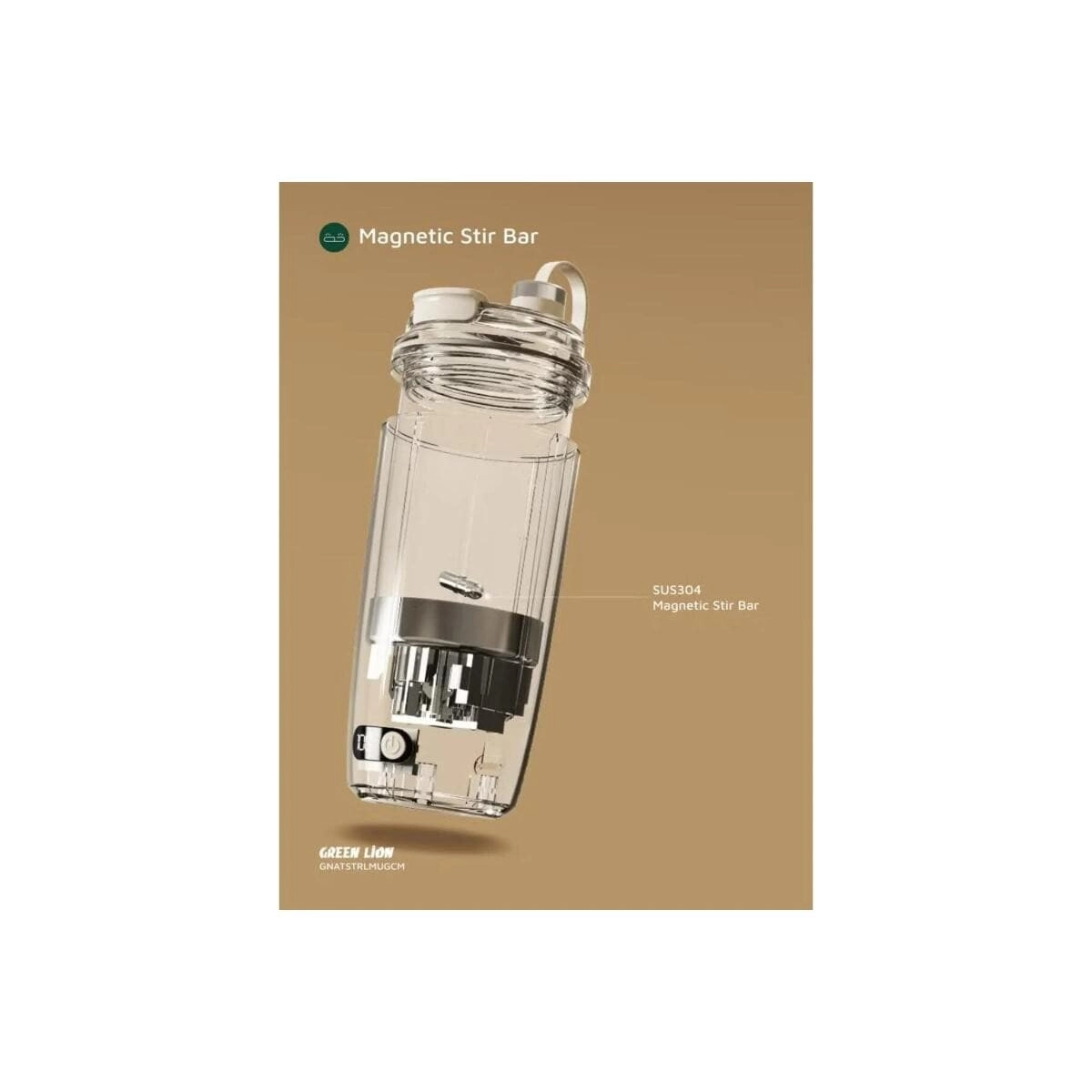 Auto-Stirring Mug - SUS304 Liner 350 ml