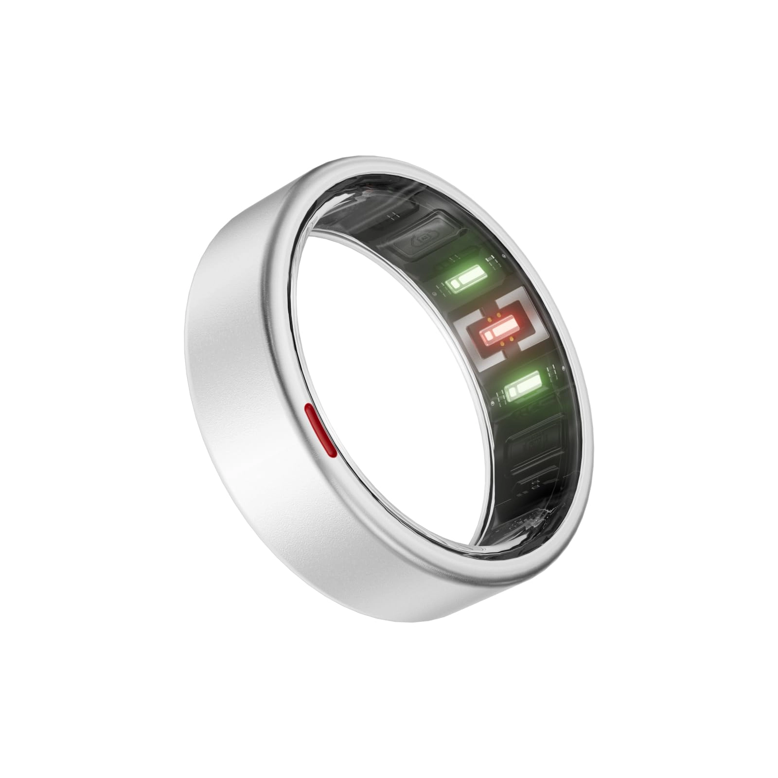 POBOVi Gen 2 Smart Ring - Matte Silver 10