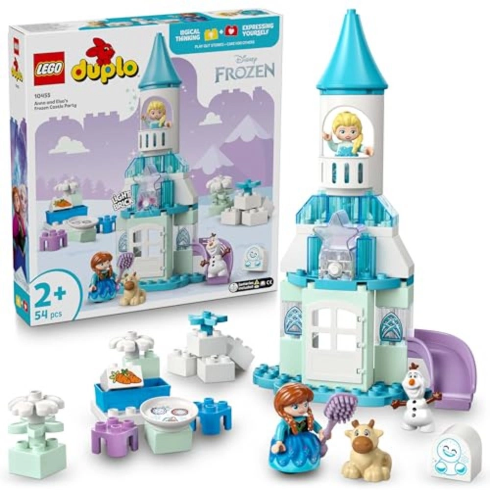 Generic Anna + Elsa + Olaf + Snowgie + Baby Sven - Frozen (10455)