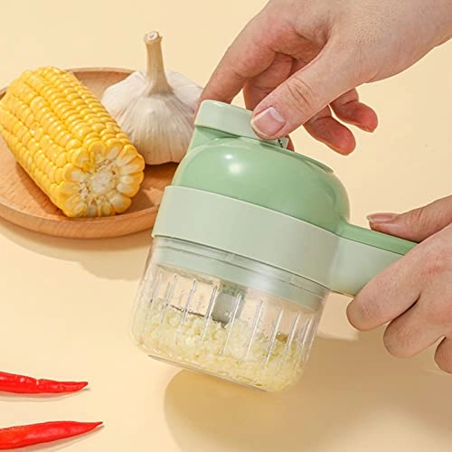 Electric Garlic Chopper - 200ml 18650 lithium battery 1200mAh(Built in)