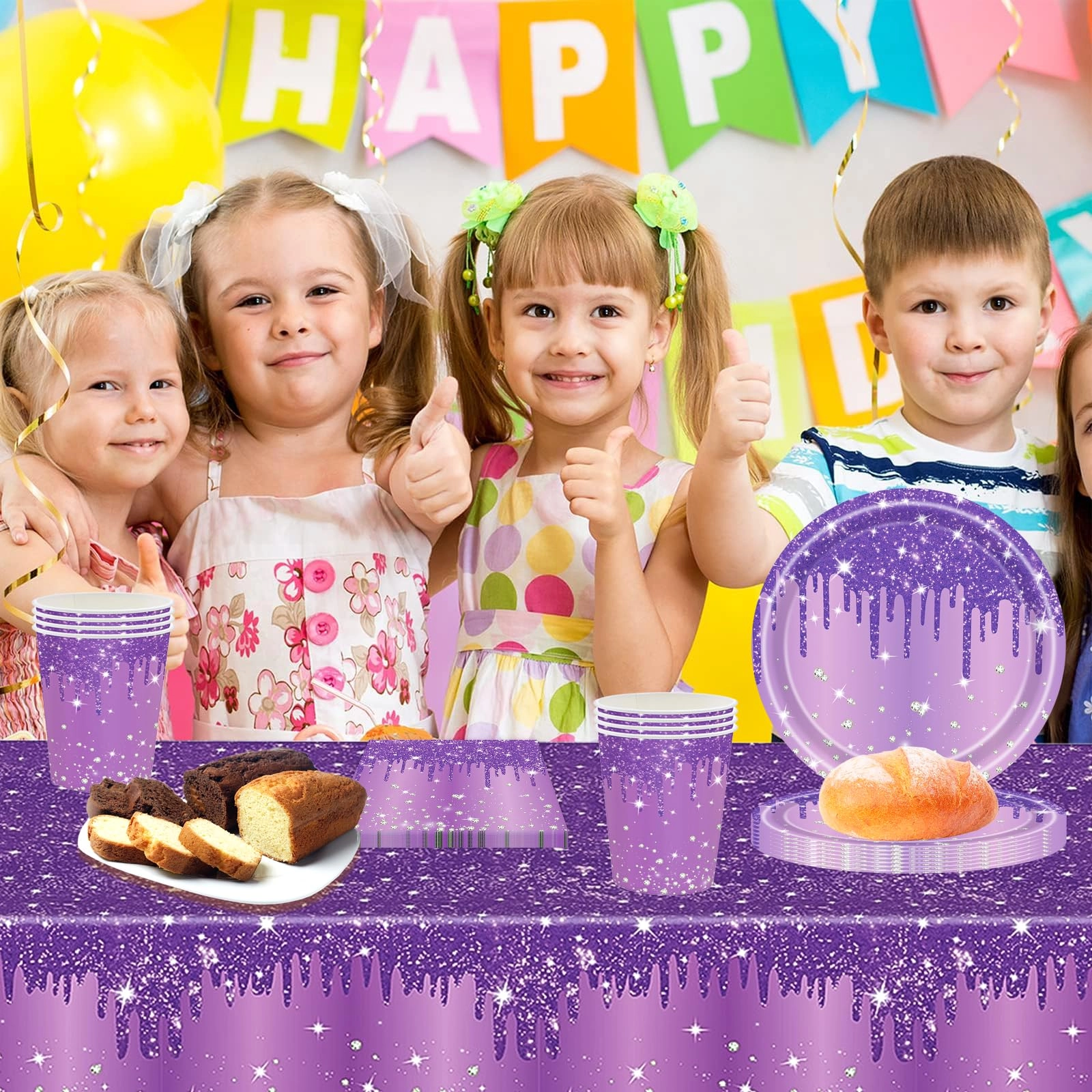 Party Tableware Set - 69 Pcs Birthday