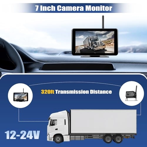 Backup Camera - Night vision Wireless 1080P