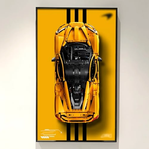 Display Wallboard Compatible with Lego Technic McLaren P1 42172