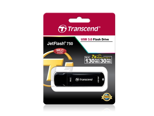 JetFlash 750 - USB 3.0 USB Type A 16GB