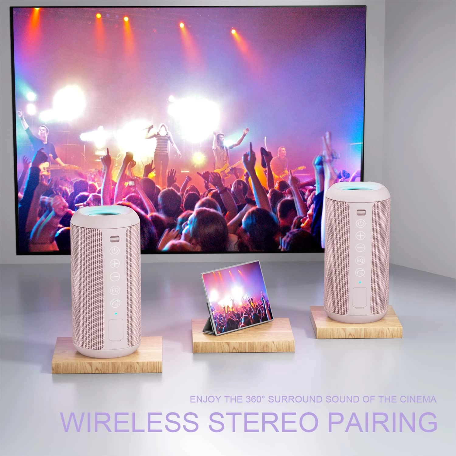Portable Bluetooth Speaker - 24W