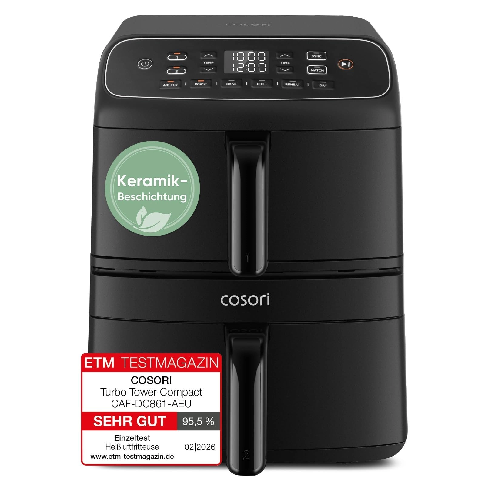 Cosori Turbo Tower Compact CAF-DC861-AEU