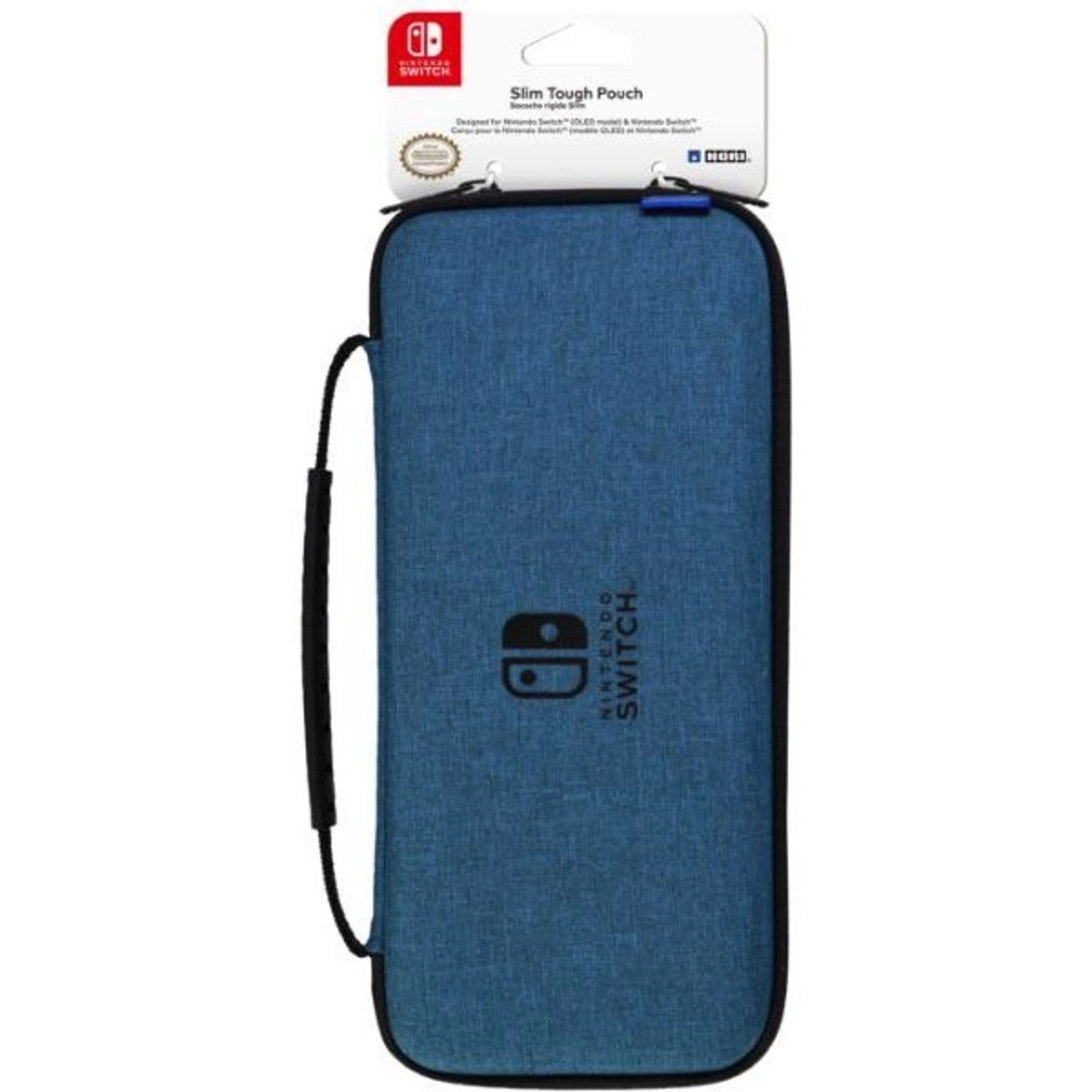 Case For Nintendo Switch OLED - Blue Holds 10 Switch Game Cards