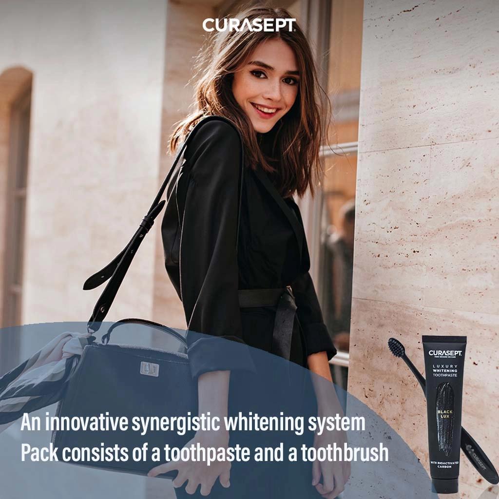 Black Luxury Whitening Activated Carbon Toothpaste Adults 75ml