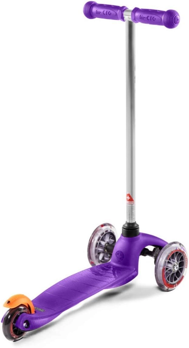 Mini Classic 3-Wheel Kick Scooter – LED