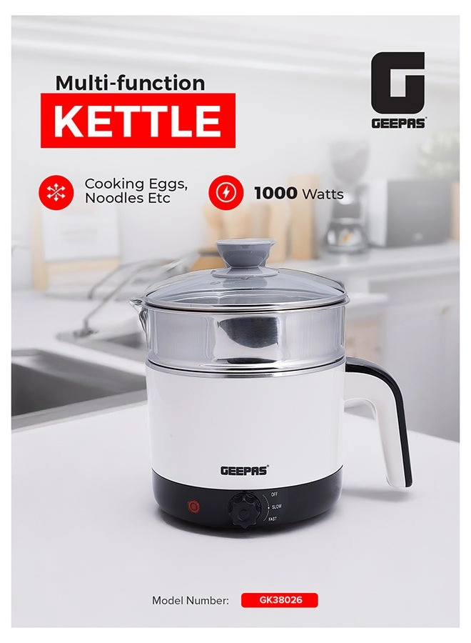 GEEPAS Multi-Functional Kettle - 1.7 L