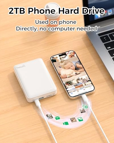 Phone Hard Drive - USB Flash Storage for iPhone 2TB