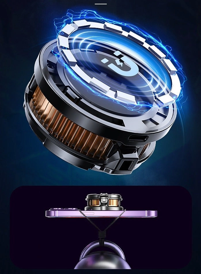 Mobile Phone Cooler - Magnetic Cooling Fan