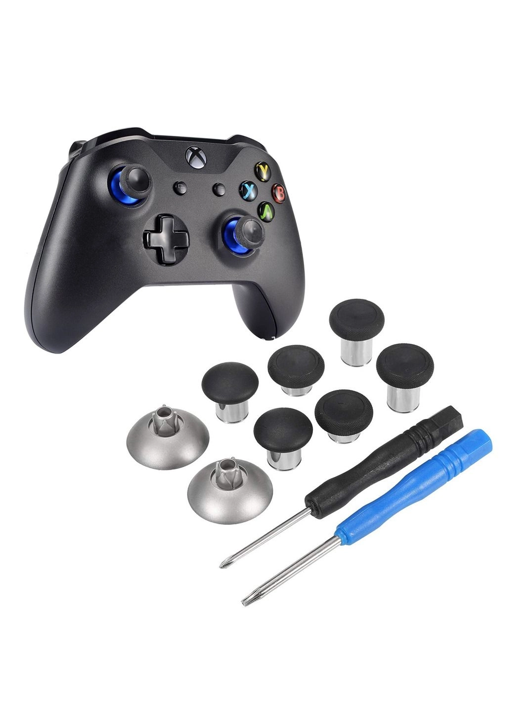Controller Thumbsticks - PS5 Xbox One S/Elite + T8 Cross Screwdrivers