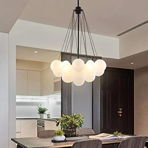 Magic Bean Chandelier - Black 5 heads