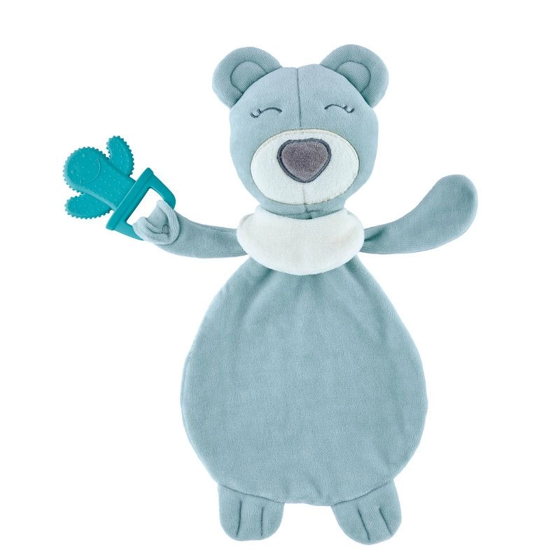 Sleep Teddy Bear Teether - thermoplastic polyurethane