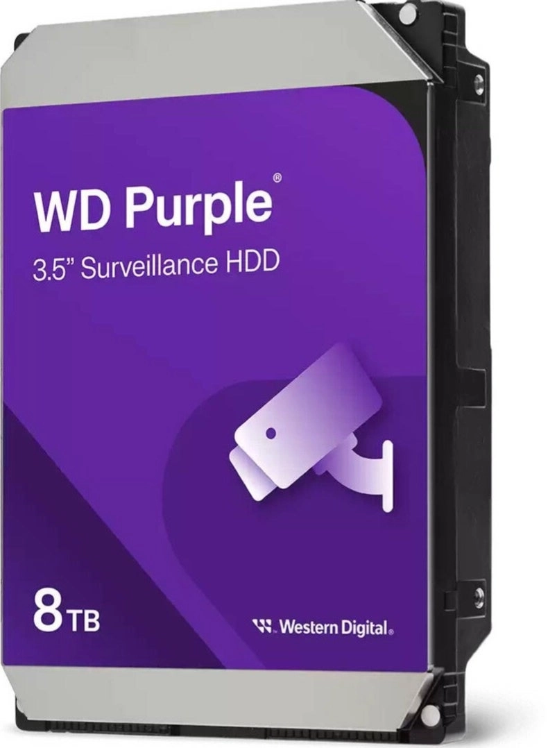 Western Digital Surveillance Hard Drive - 8TB