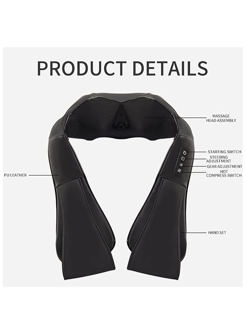 714131863365 Shiatsu Massager - 16 Nodes Heating
