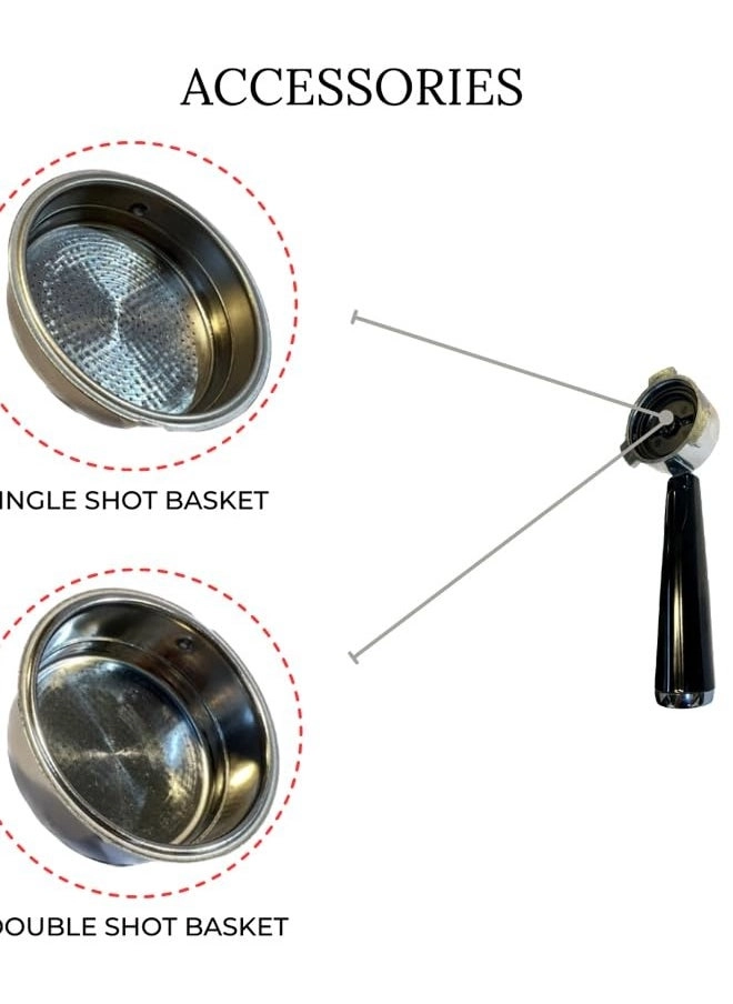 ECM2030 Espresso Machine 20 Bar Thermoblock