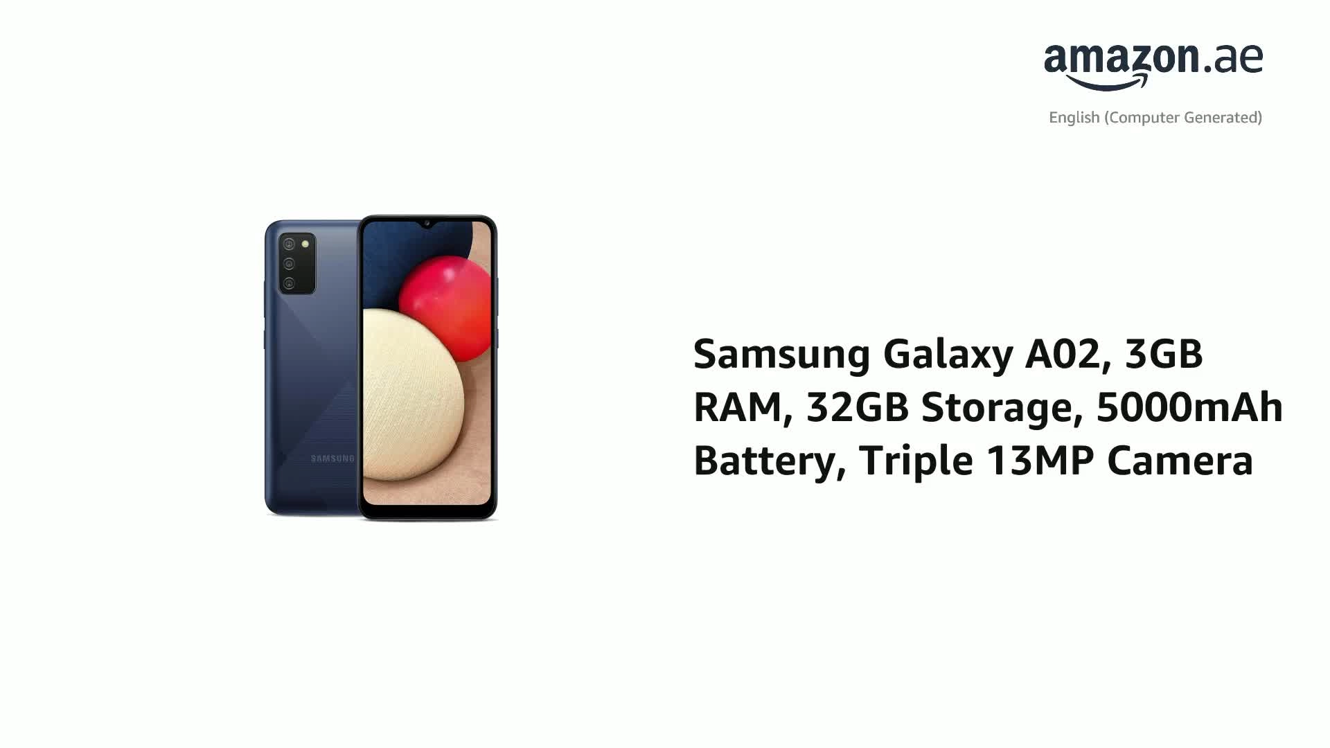 Galaxy A02s - 3GB 32GB