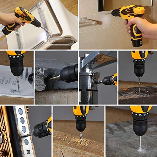 3 in 1 Electric Hammer Drill - Cordless 25+3 N.m 10mm