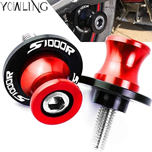 Swingarm Spools - 8MM Silver CNC Aluminum