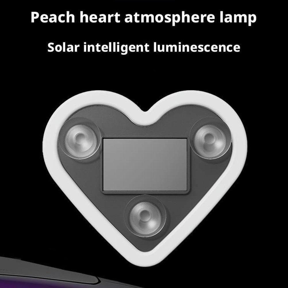 Solar Heart LED Atmosphere Light - Solar Blue