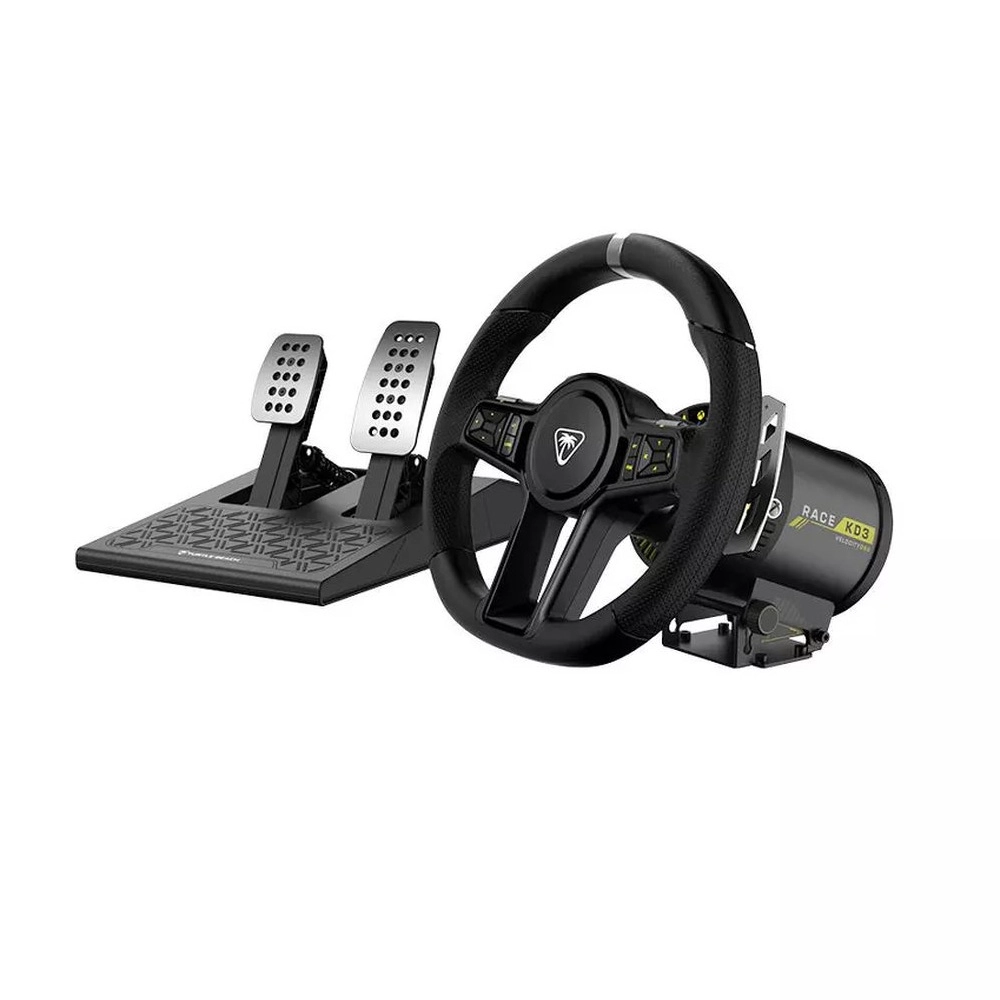 Turtle Beach VelocityOne Race KD3 Racing Wheel & Pedals - Xbox Series X/S/Xbox One/PC