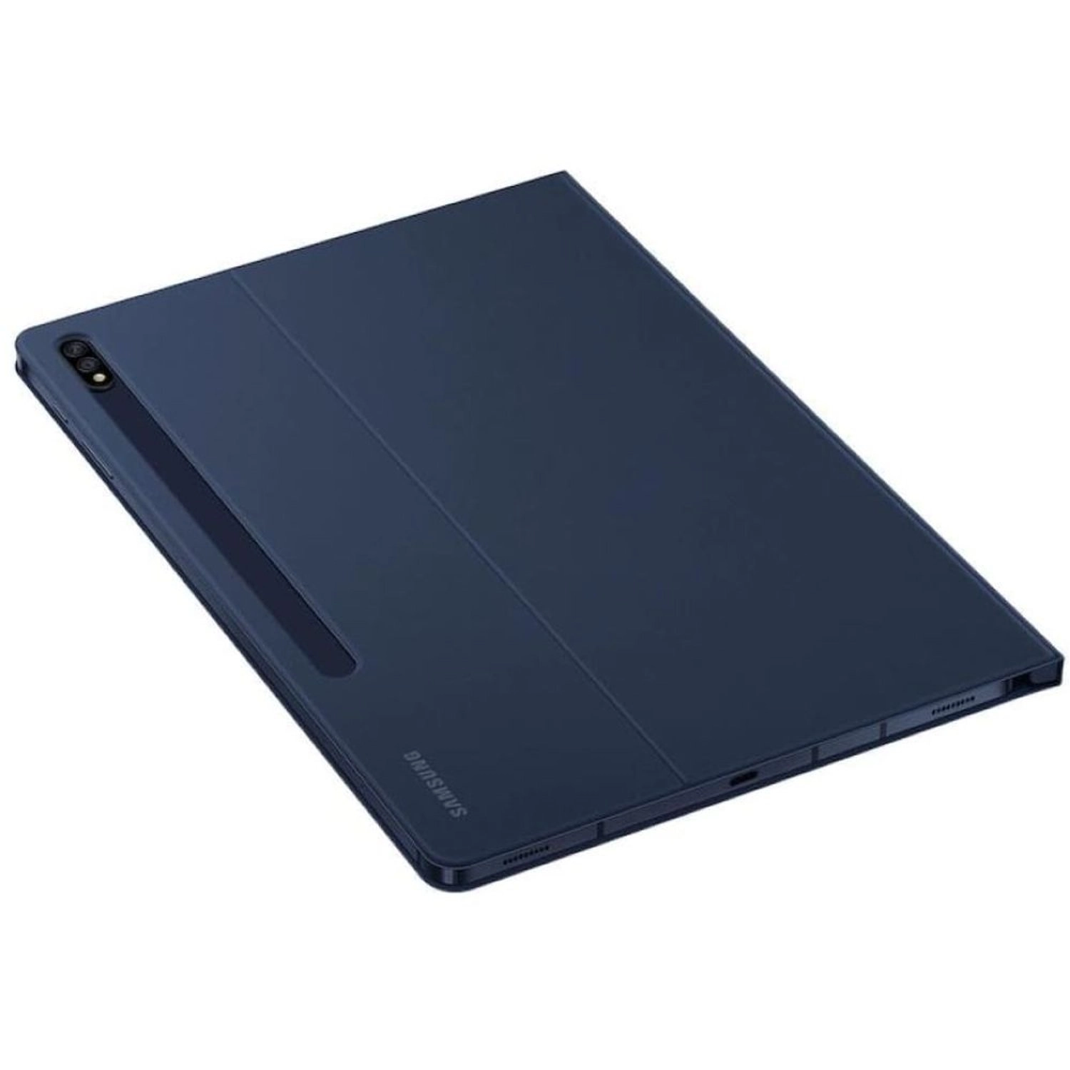 Book Cover with S Pen Holder for Galaxy Tab S7+ Lite