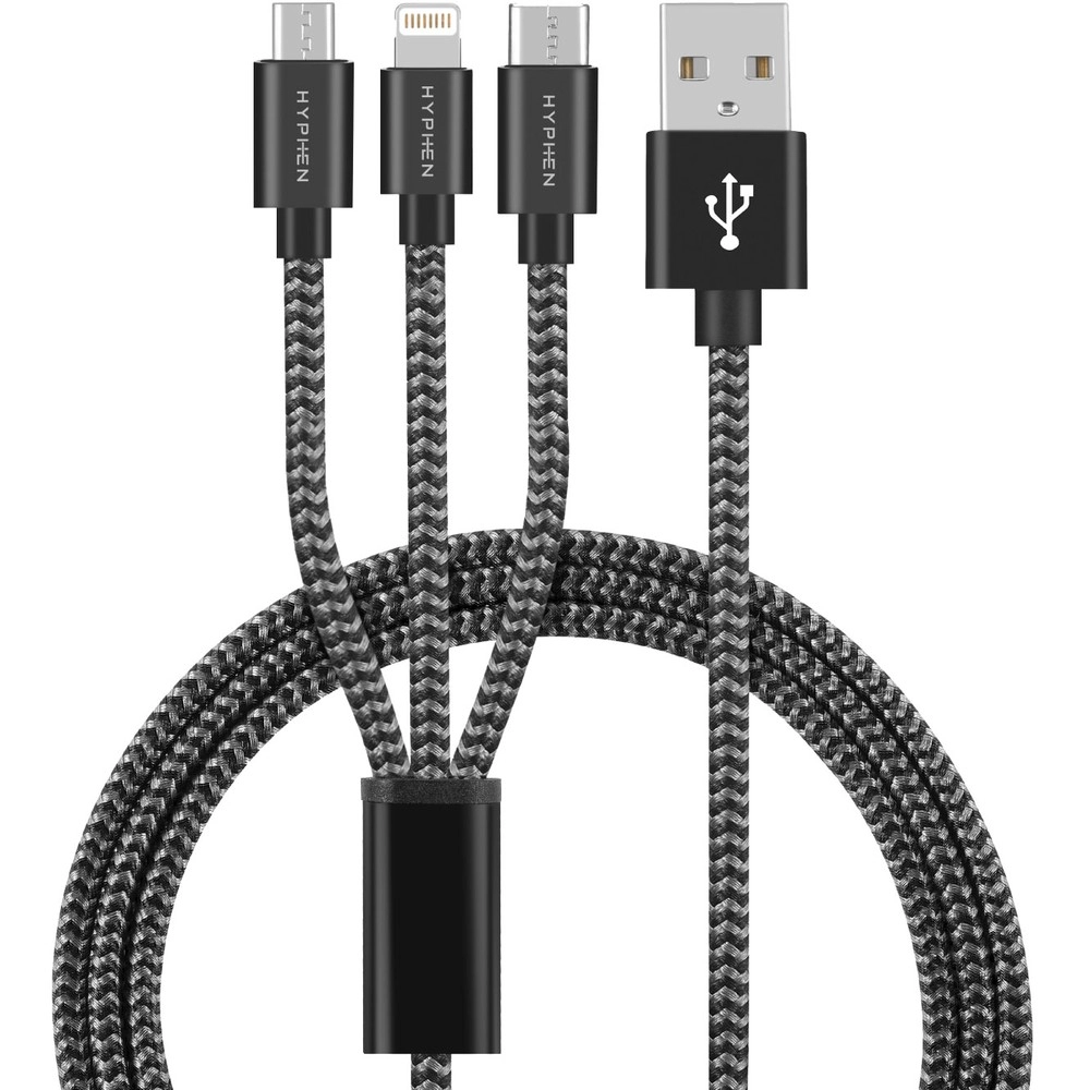 Hyphen Charge Cable USB-A to USB-C 1m