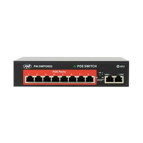 PNI-SWPOE82 8-Ports