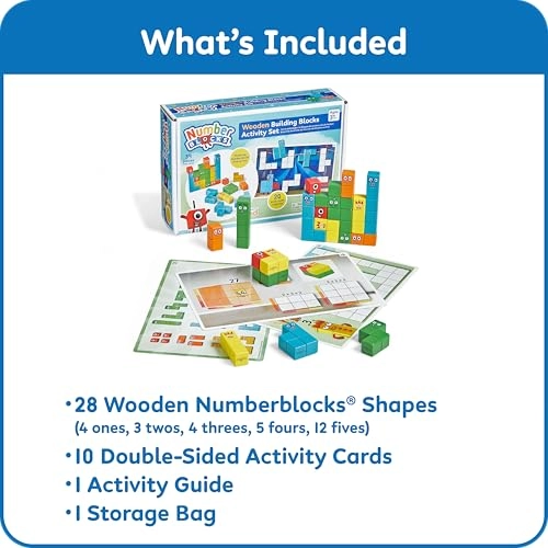 Numberblocks Wooden Building Blocks - 3+ Years 39.0 piece(s)