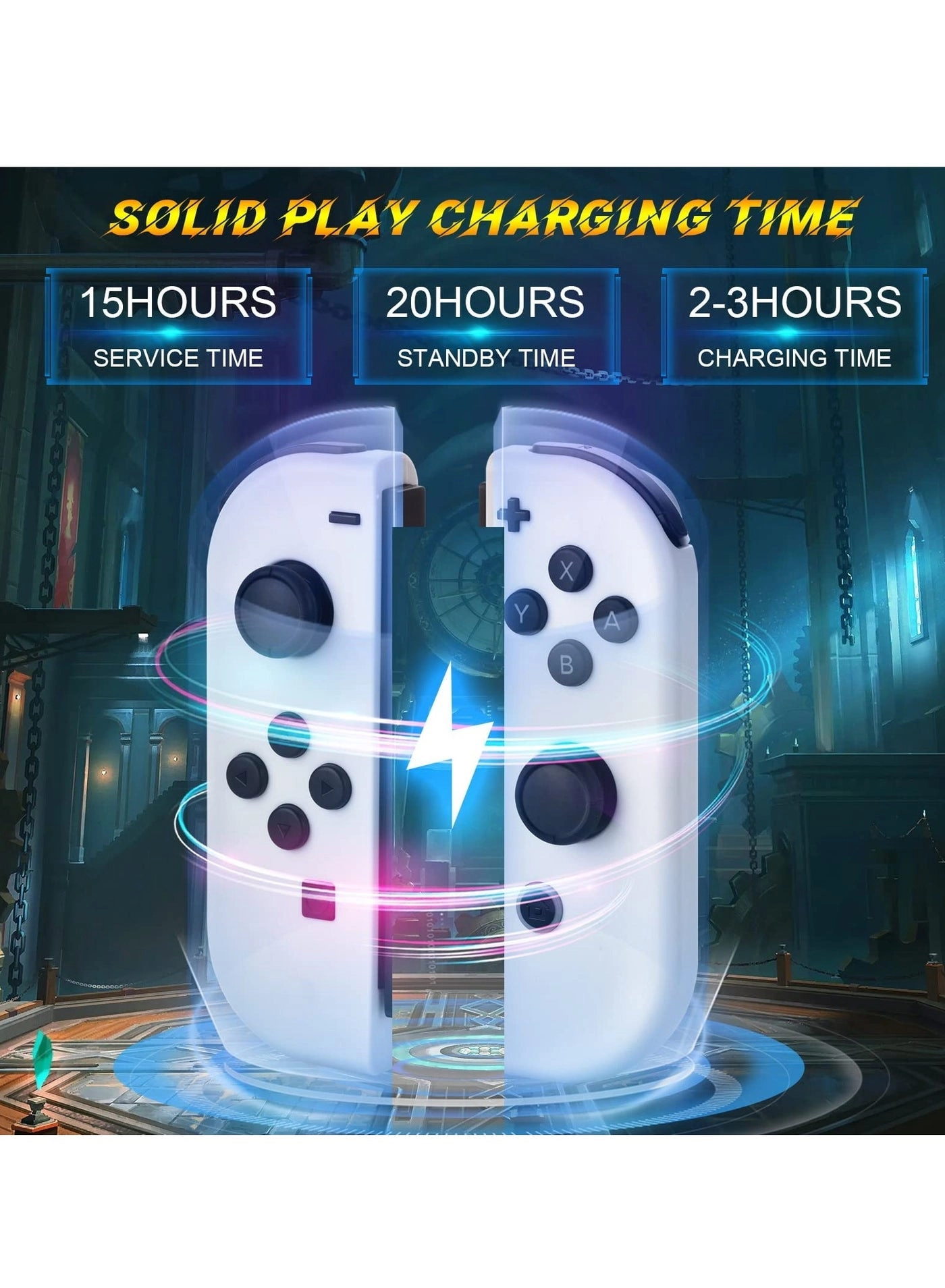 Joy Cons Wireless Controller - New White