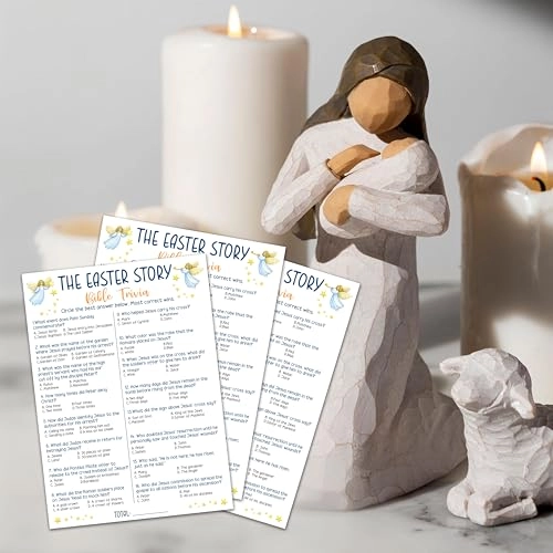 Easter Game Cards - 16 years and up 20 game cards & 1 answer card