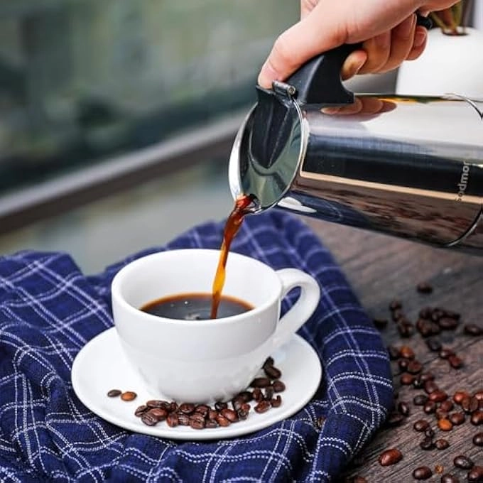 Stovetop Espresso Maker - 450Ml 9 Cup