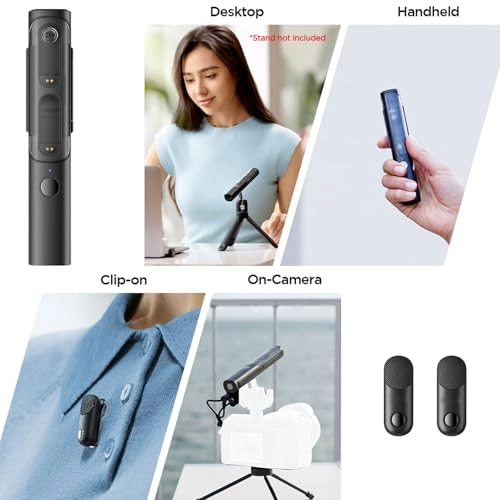 Magic Wireless Mini Microphones - 2 2.4GHz