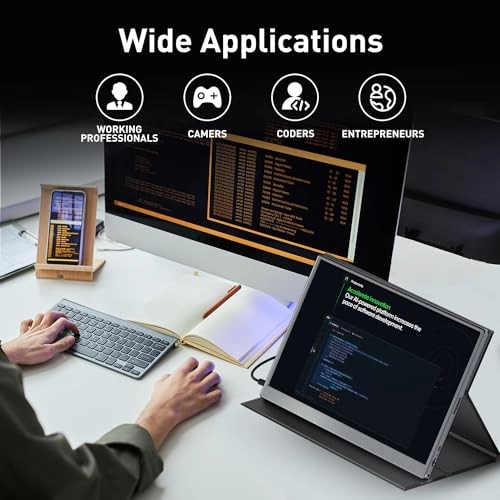 Portable Monitor - 1080P FHD 15.6 Inch