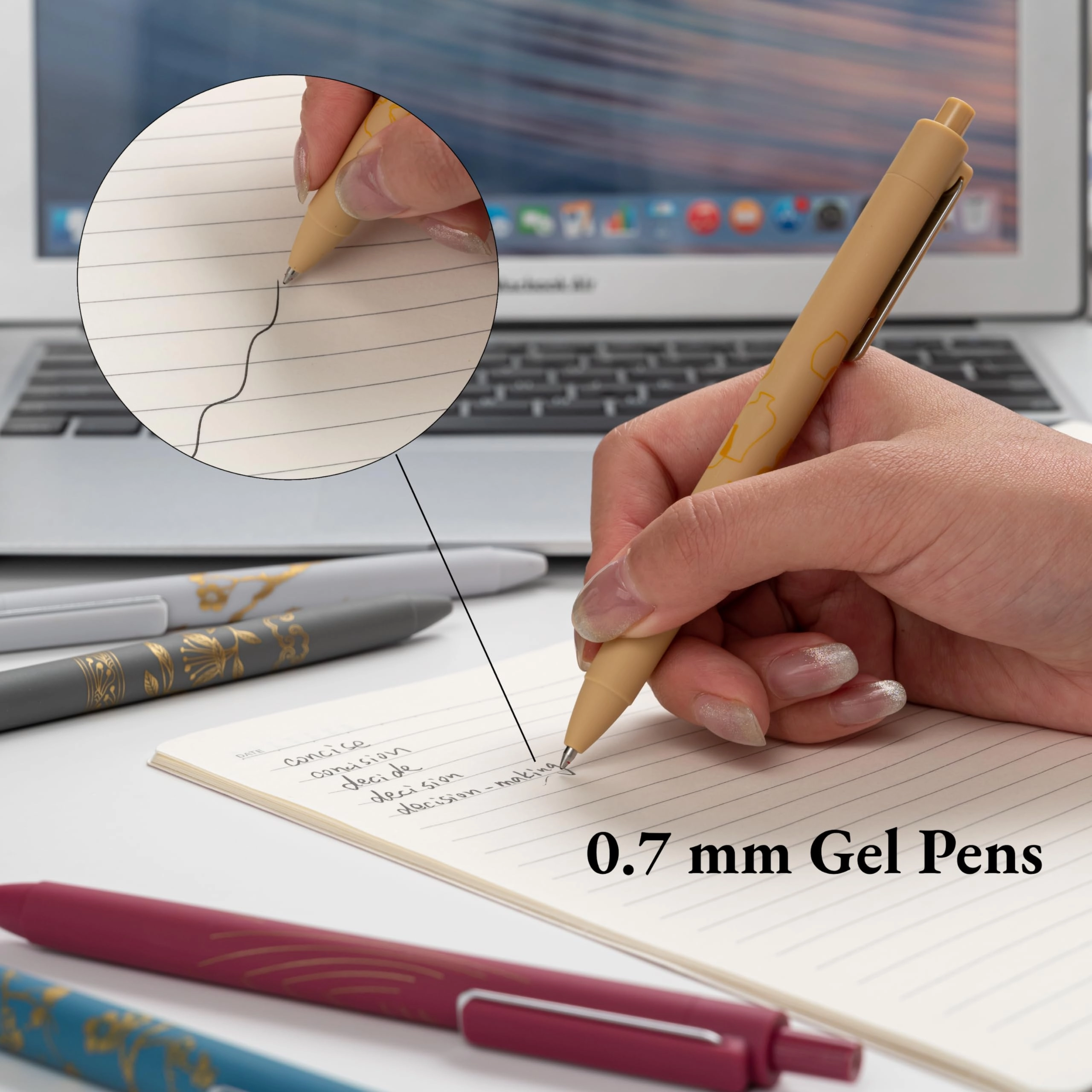 Gel - 9-pack 0.7mm