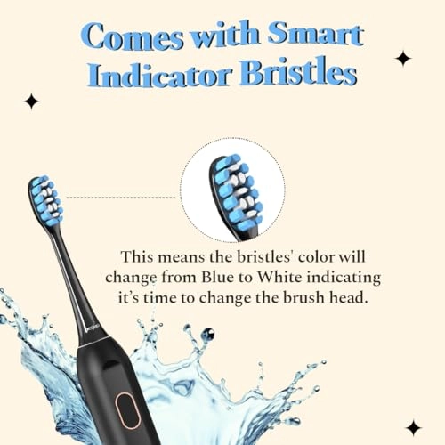 Sonic Smart Toothbrush - 4 Modes 60 Day Battery Life