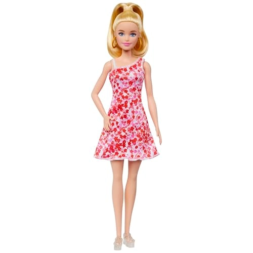 Barbie Fashionistas - Blonde Distorted Dot Dress Ages 3+
