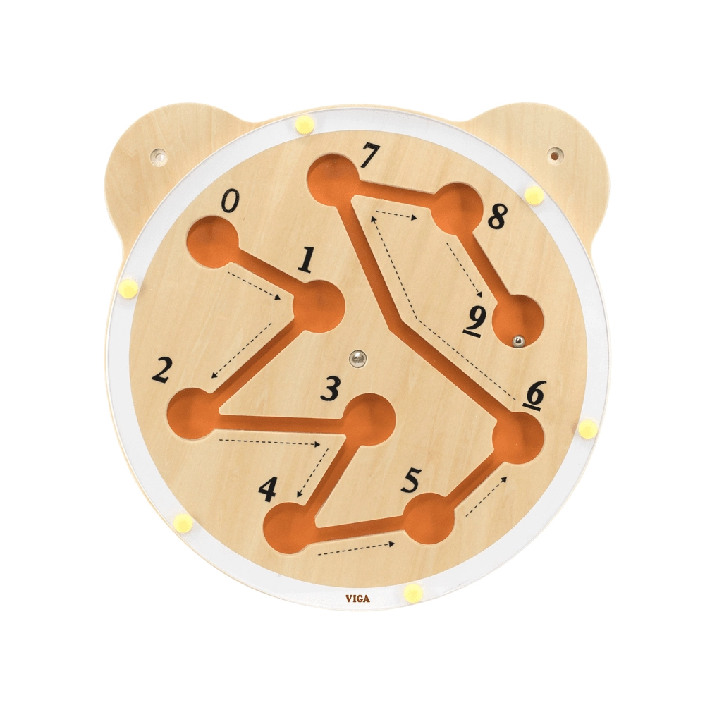 Wooden Wall Toy - 2+ Years