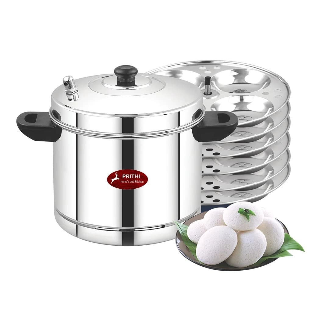 Prithi Home's and Kitchen Idli Cooker - 6 Plate 24 Idlies