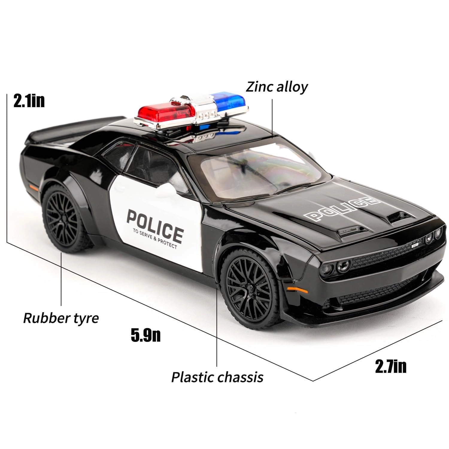 Dodge CHALLANGER - 1:32 1pcs
