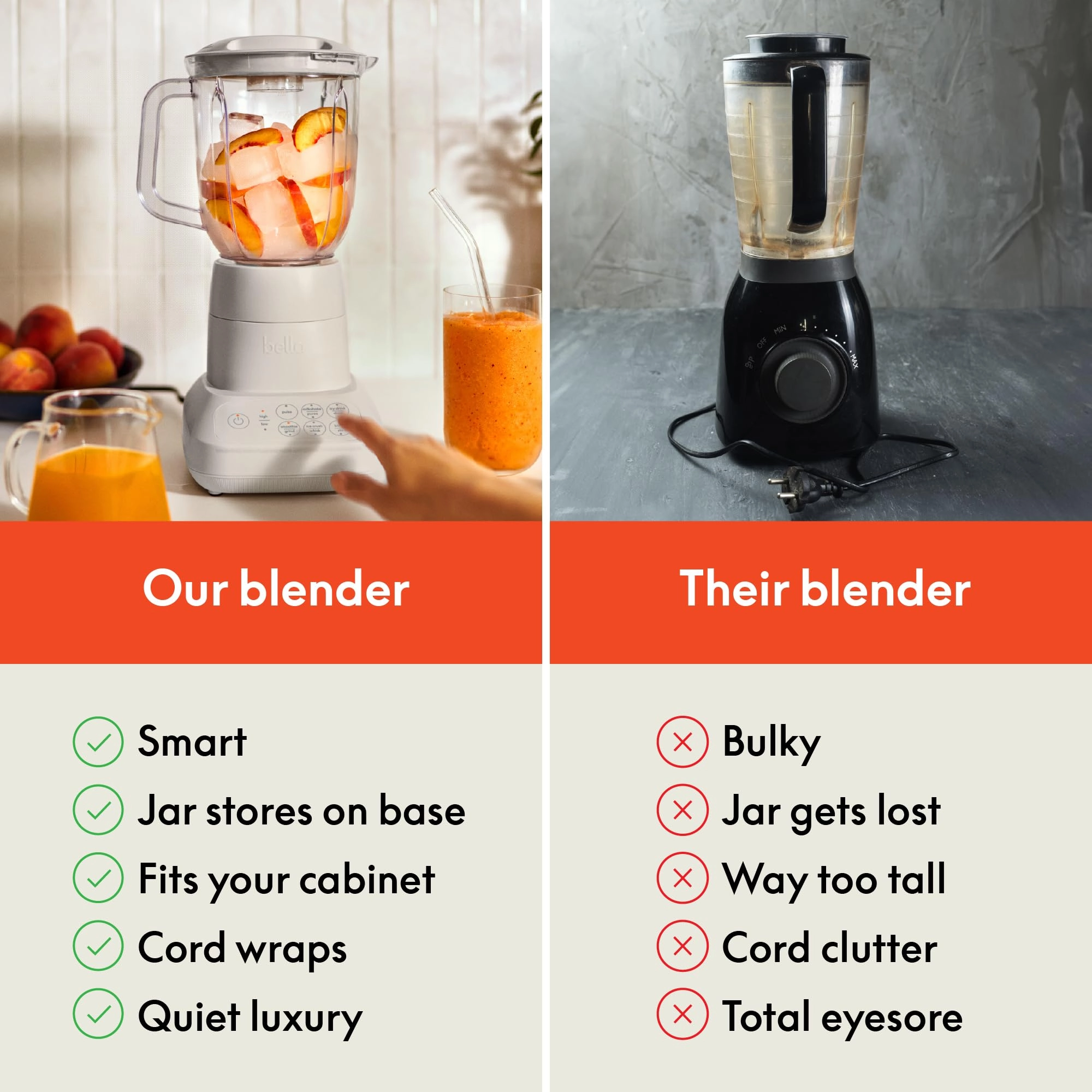 10 Speed Countertop Blender - 450 W Pack