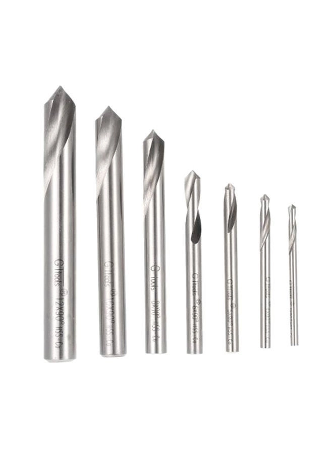 NIBEMINENT Spotting Drill Bit Set - Steel Cobalt 7-piece