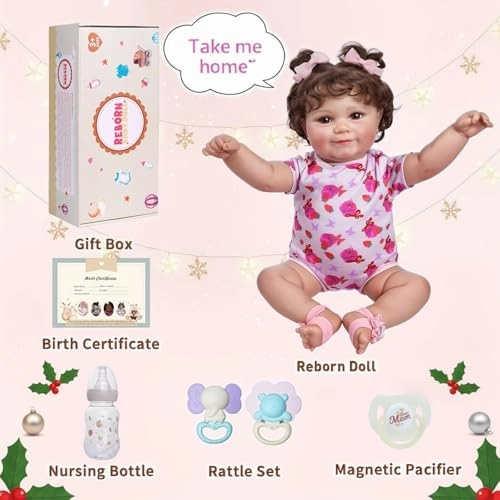 Reborn Baby Doll - 20Inch Vinyl Girl Ages 3+