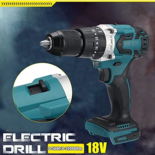 Cordless Electric Drill - 10mm Chuck 520N.M