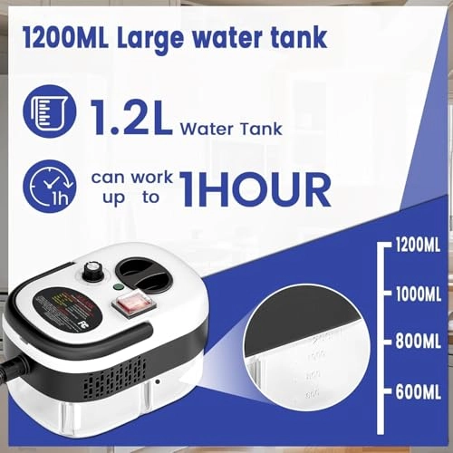 Handheld High-Portable Car Steamer - 3Bar 1200ml