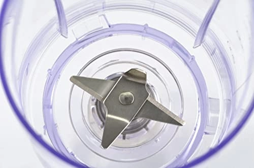 Mini Personal Blender - Drink Through Lid One Touch Operation Stainless Steel Blades